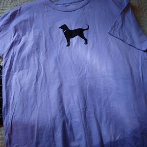 Woman's Black Dog tshirt
